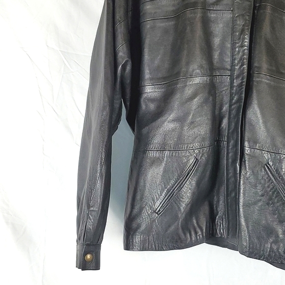 Vintage Laurent Roma Frattina Genuine‎ Leather Jacket - Picture 4 of 10
